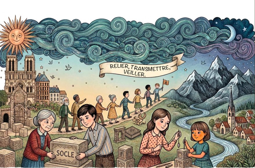 Une nation progresse lorsque ses citoyens retrouvent la fierté d’y appartenir, la fidélité aux valeurs de la République et le goût de l’effort qui mène à la réussite. C’est ainsi que se construit une communauté vivante : en reliant ce qui est dispersé, en transmettant ce qui mérite de durer et en veillant sur ce qui nous unit.